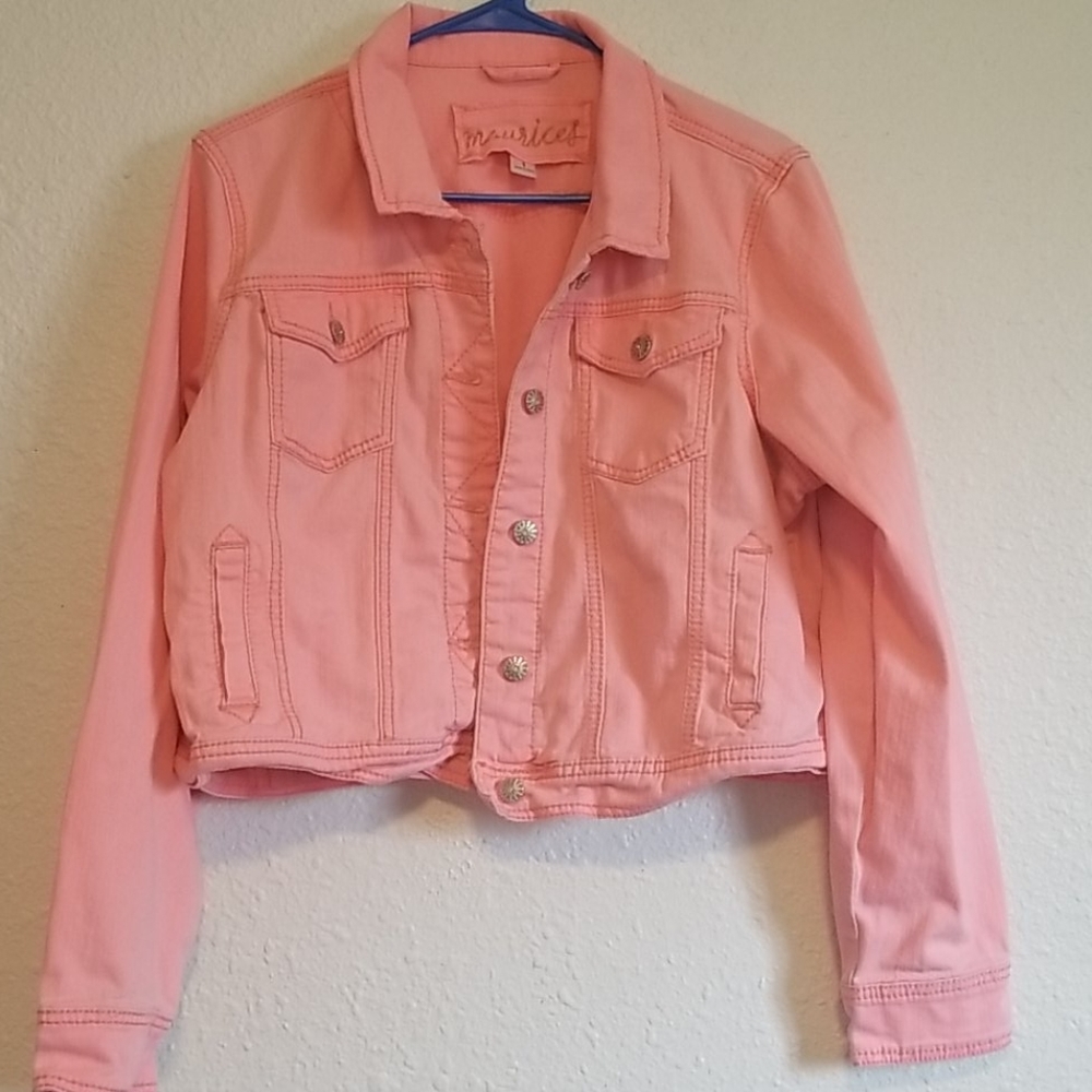 Maurices Salmon Jean Jacket